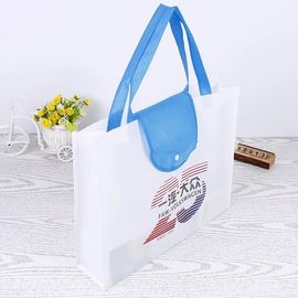 中国 折りたたみ折り畳み式の買い物袋/青い折る食料雑貨入れの袋をリサイクルして下さい サプライヤー