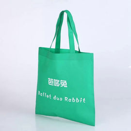 中国 緑によって扱われる非編まれた生地の買い物袋熱-移動の印刷 サプライヤー
