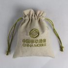 中国 エコの買物をするシルク スクリーン印刷のための友好的な綿のキャンバスのドローストリング袋 会社