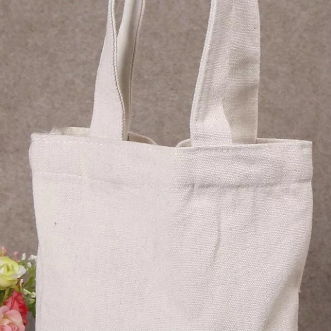 印刷された買物をする綿のキャンバス袋、注文のロゴの白い綿のトート バック